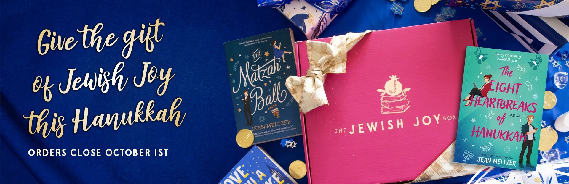 Jewish Joy Box Official Hanukkah 2025 Banner